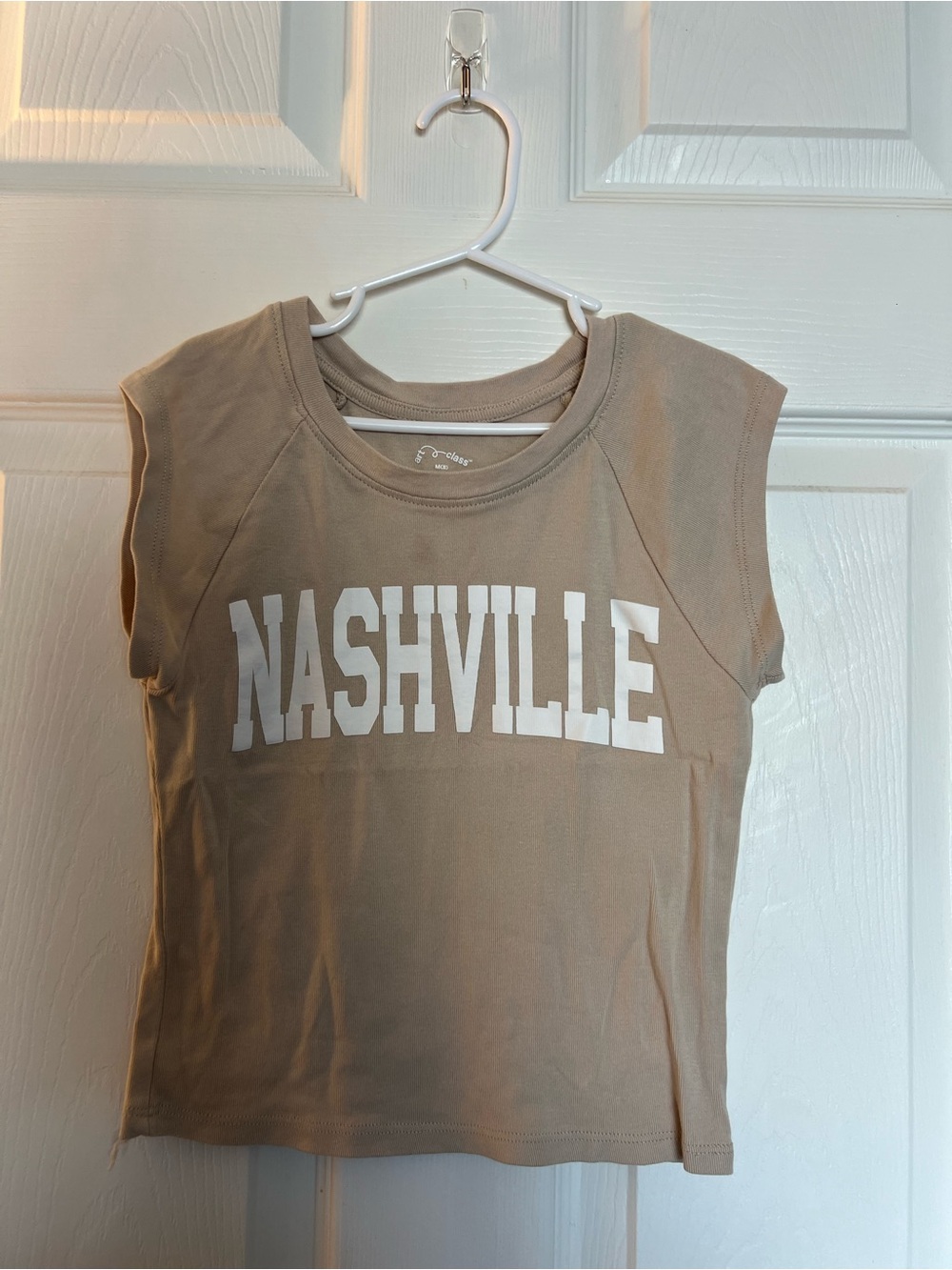 art class Tan 'NASHVILLE' Graphic Tee
